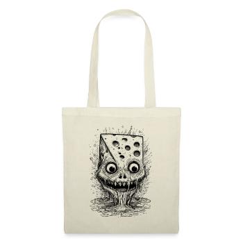 Chemise humoristique Cheese Scare Raclette Party - Sac en tissu - nature - Devant
