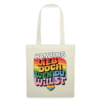 Hamburg: Love Who You Want - LGBTQ - Tote Bag - nature - Front