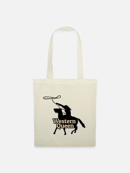 Western Queen - Stoffbeutel - Natur