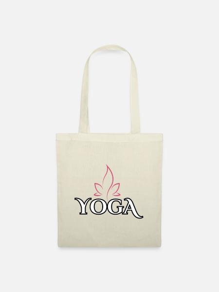 Yoga Zen Yin Yang Men Women - Tote Bag - nature