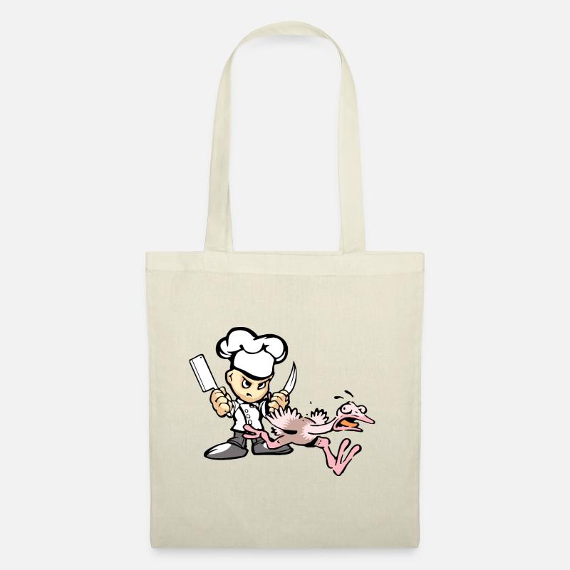 Funny Chef gobble - Tote Bag - nature
