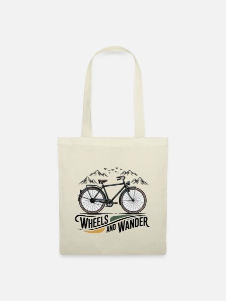 Wheels & Wander – Bergabenteuer - Stoffbeutel - Natur