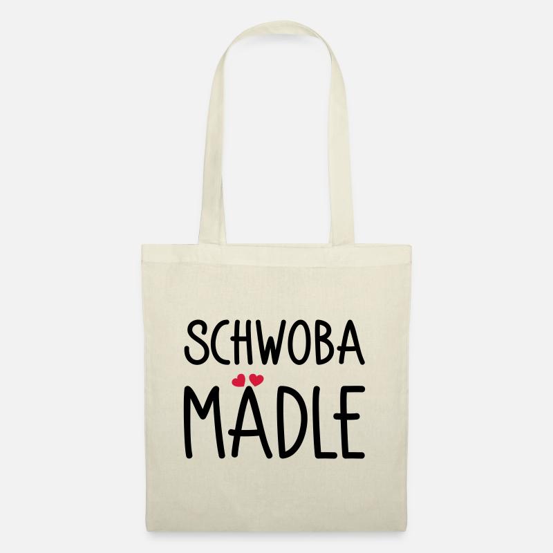 Schwoba Mädle - Stoffbeutel - Natur