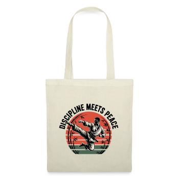Discipline Meets Peace - Tote Bag - nature - Front