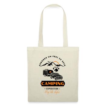 Camping Caravanes & Camping Amis - Sac en tissu - nature - Devant