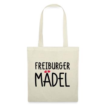 Freiburger Mädel - Stoffbeutel - Natur - Vorne