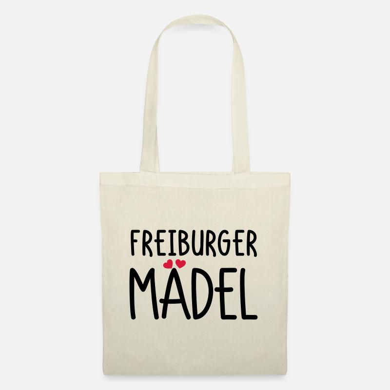 Freiburger Mädel - Stoffbeutel - Natur