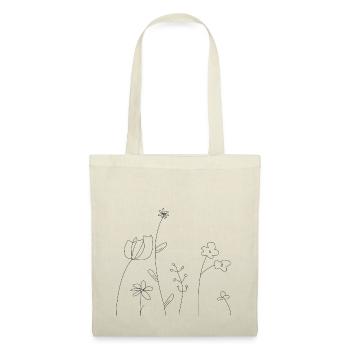 Blumen - Stoffbeutel - Natur - Vorne