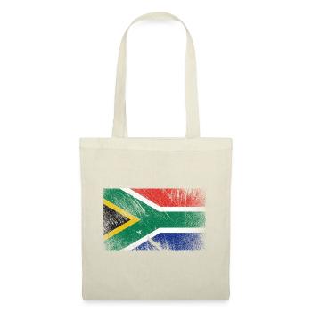 Drapeau de l’Afrique du Sud - Vintage Grunge - Sac en tissu - nature - Devant