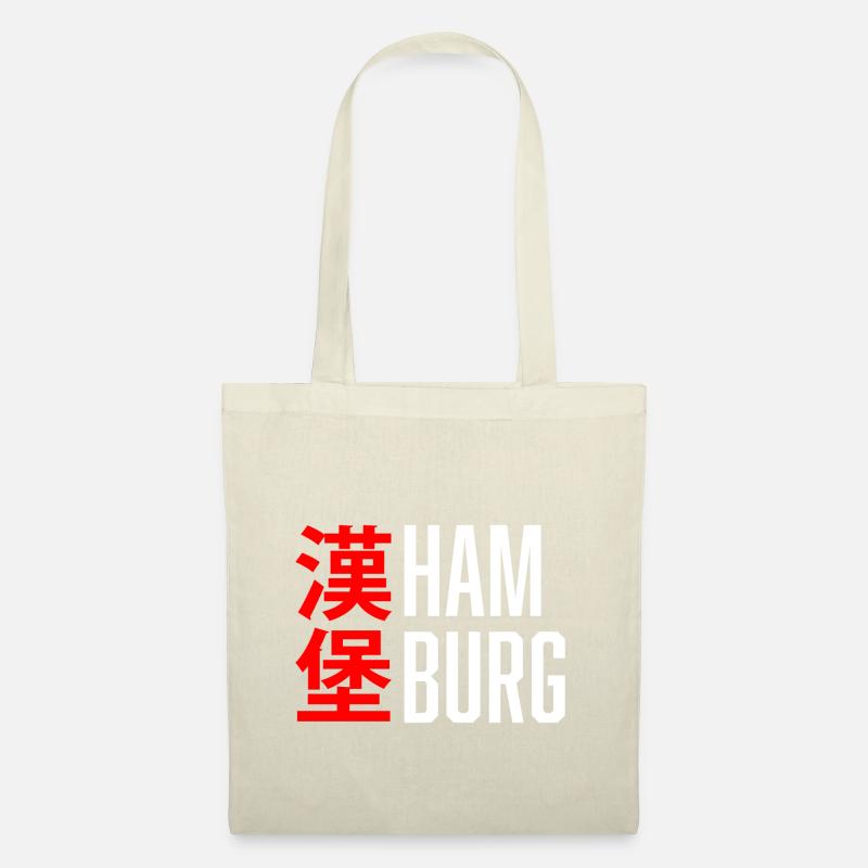 Chinesisch Hamburg - Stoffbeutel - Natur