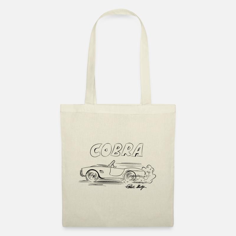 AC Cobra Comic Legende Geschenk - Stoffbeutel - Natur