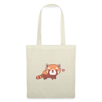Cute Little Red Panda Doodle - Tote Bag - nature - Front