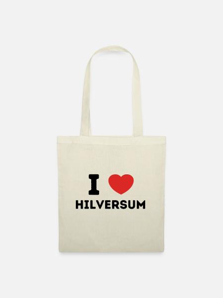 Ich liebe Hilversum, Niederlande - Stoffbeutel - Natur