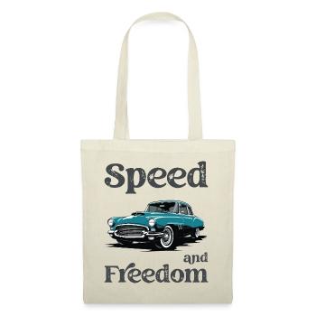 Speed and freedom. A classic car design. - Tote Bag - nature - Front