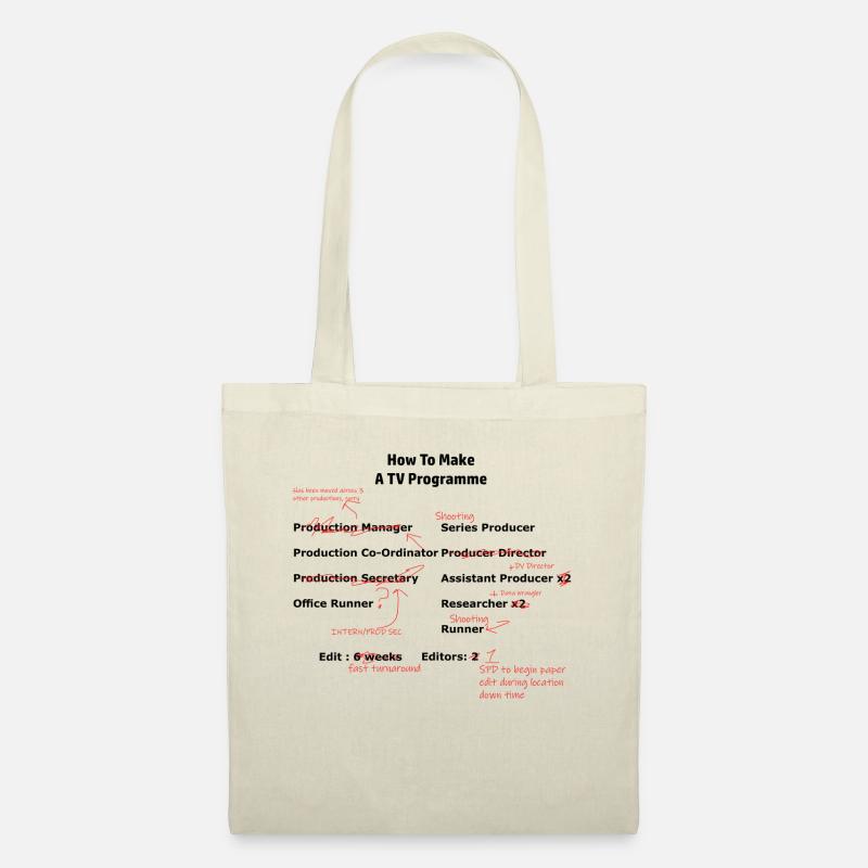 How To Make A Television Programme - Tote Bag - nature