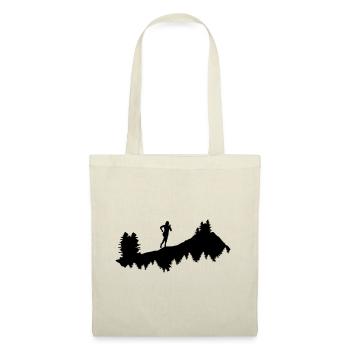 Trail running, running, woman - Tote Bag - nature - Front