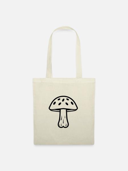 Pilz - Stoffbeutel - Natur