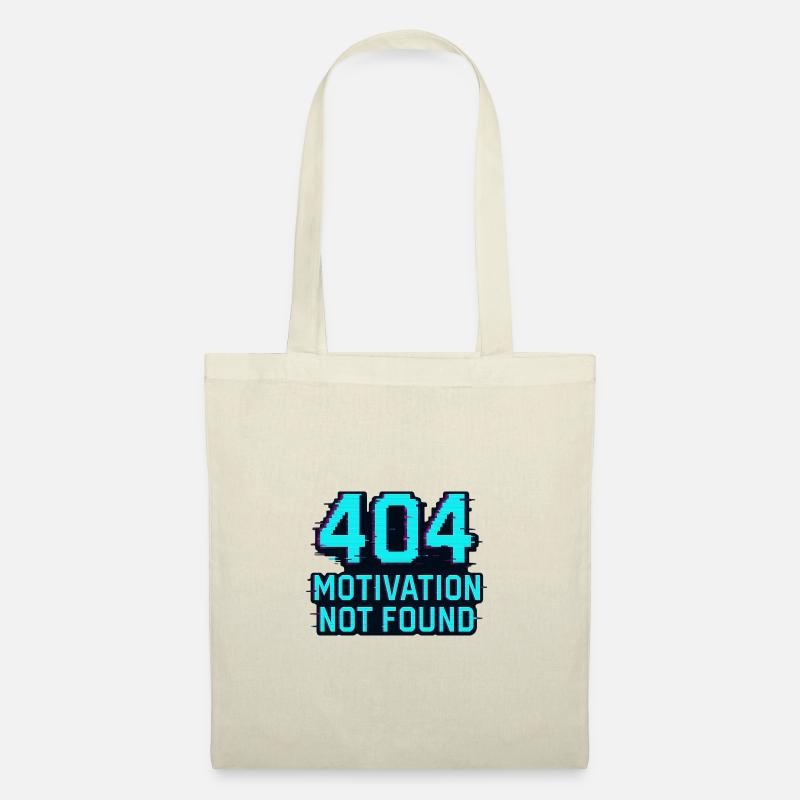 404 - Motivation not Found - Stoffbeutel - Natur