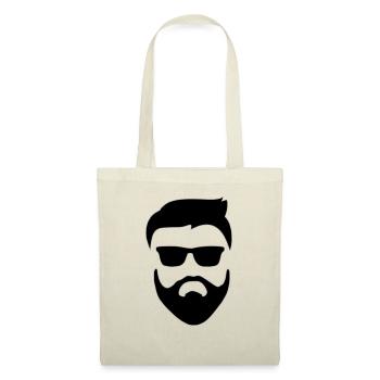 Man with a beard and sunglasses - Tote Bag - nature - Front
