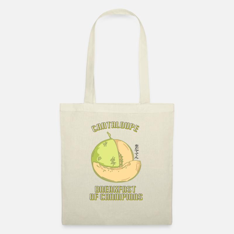 fruity and cool honeydew melon design - Tote Bag - nature