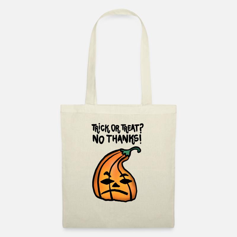 Trick or Treat? No Thanks! - Stoffbeutel - Natur