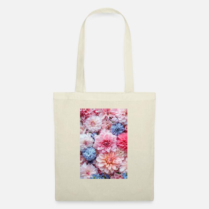 Blumenliebe | AI - Stoffbeutel - Natur