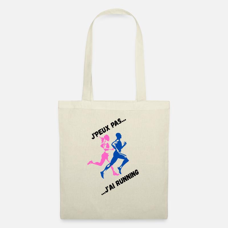 I can't I have Running - Stoffbeutel - Natur
