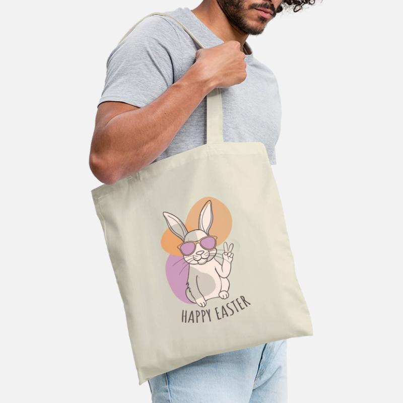 Happy Easter - Easter Bunny - Easter Egg - Gift Tote Bag