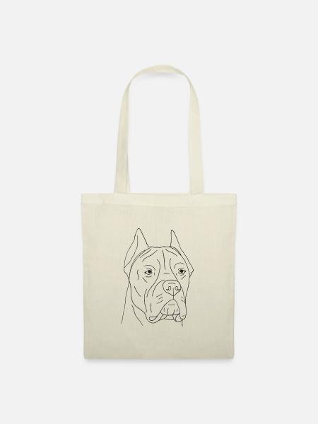 Cane Corso - Stoffbeutel - Natur