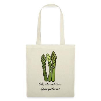 Oh, you beautiful asparagus time! - Tote Bag - nature - Front