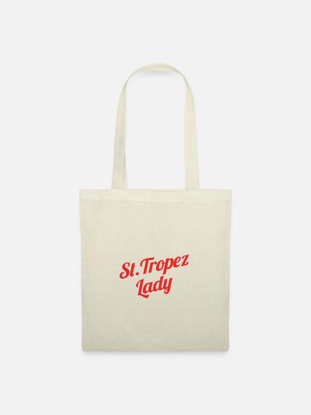 St. Tropez Lady - Stoffbeutel - Natur