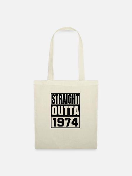 Straight Outta 1974 - Stoffbeutel - Natur