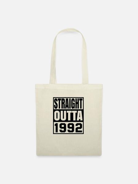 Straight Outta 1992 - Stoffbeutel - Natur