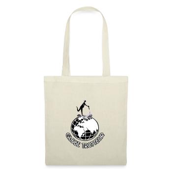 Scooter Drawing Travel World Globe Trotter - Tote Bag - nature - Front
