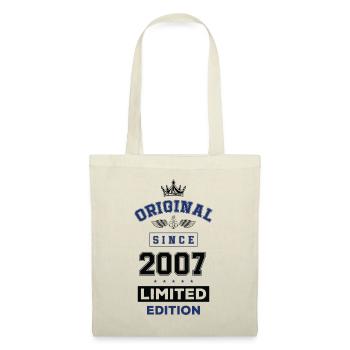 2007 limited edition Geburtstag - Stoffbeutel - Natur - Vorne