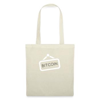 Bitcoin in a picture frame - Tote Bag - nature - Front
