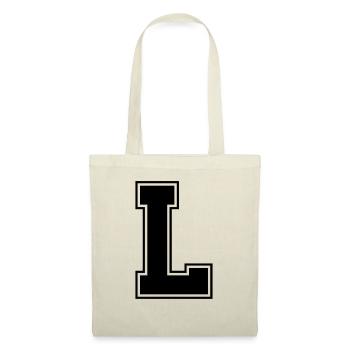 l_symbol - Stoffbeutel - Natur - Vorne