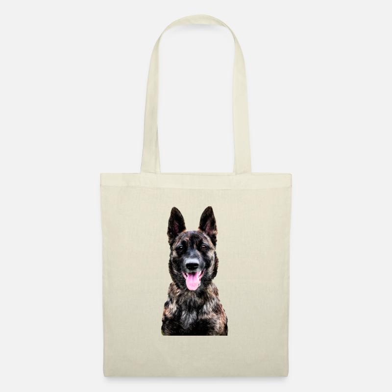 Holländischer Schäferhund - Stoffbeutel - Natur