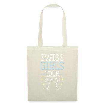 Tour de Suisse pour les filles - Sac en tissu - nature - Devant