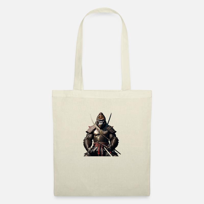 The Ninja Gorilla - Stoffbeutel - Natur
