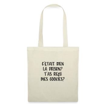 c'était bien la prison - Sac en tissu - nature - Devant
