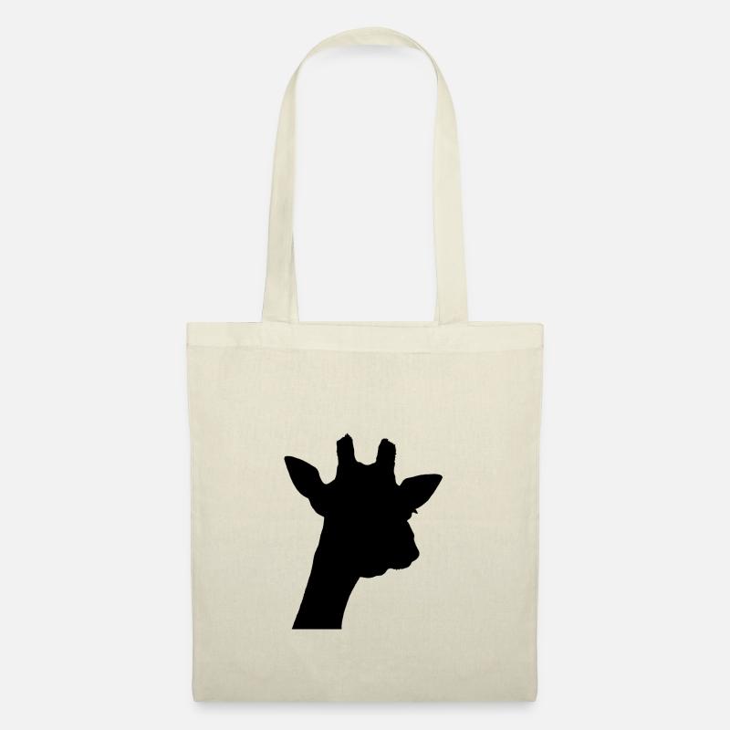 black giraffe - Tote Bag - nature