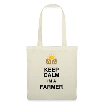 Landwirt / Bauer / Landwirtschaft / Traktor - Stoffbeutel - Natur - Vorne