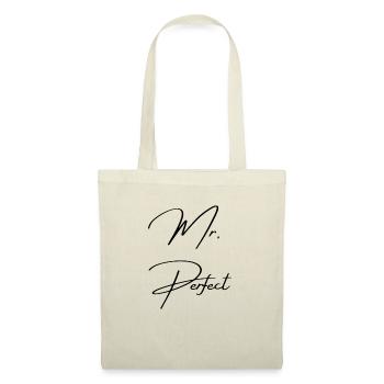 Mr. Perfect - Stoffbeutel - Natur - Vorne