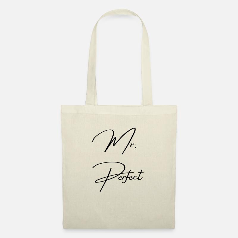 Mr. Perfect - Stoffbeutel - Natur