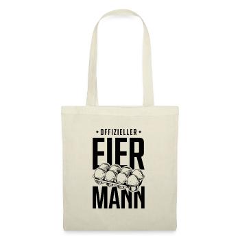 Offizieller Eiermann - Stoffbeutel - Natur - Vorne