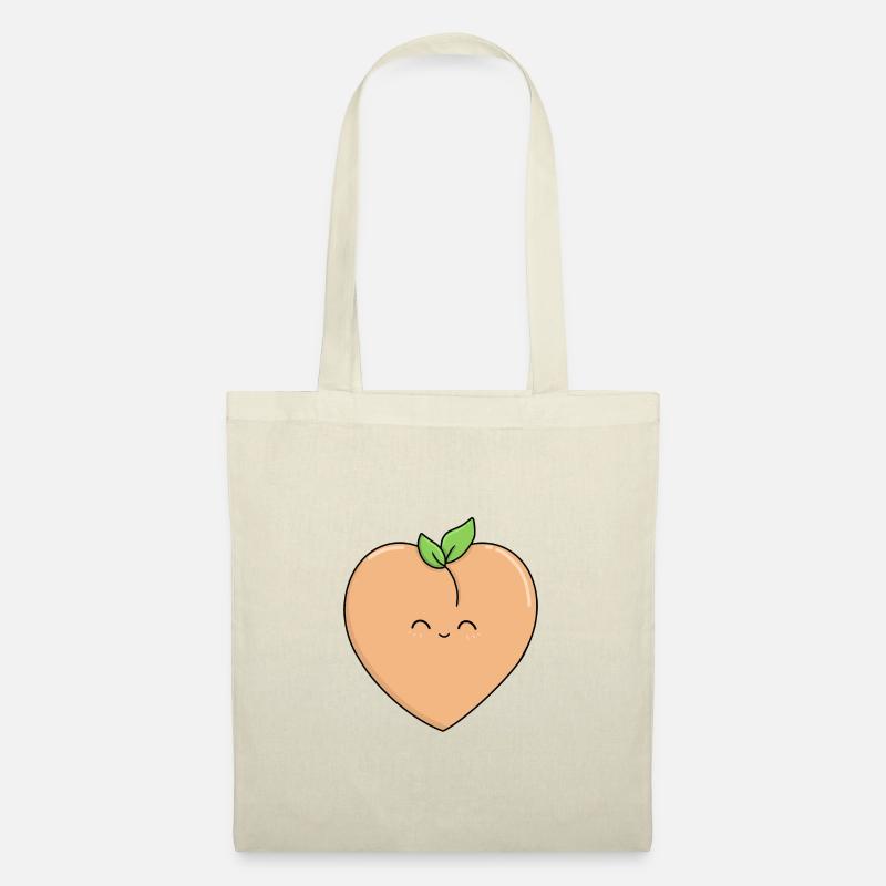 Amore Pesche - Borsa di stoffa - natura