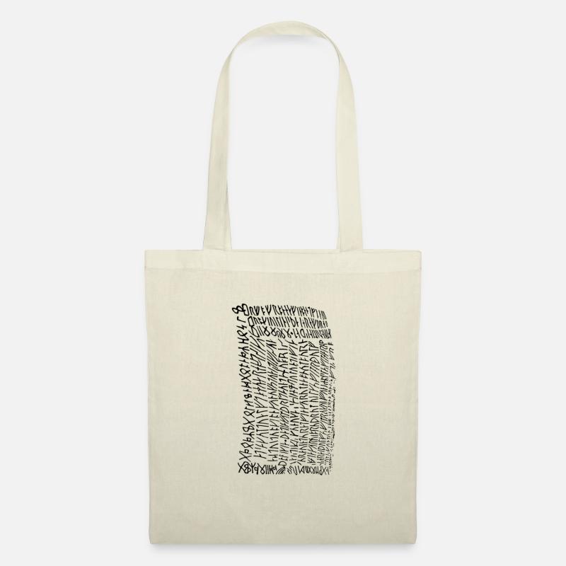 Viking rune script - Vikings Runes - Tote Bag - nature