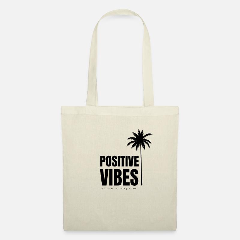 Positive Vibes - Stoffbeutel - Natur