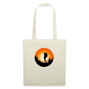 Wanderbekleidung Outdoor Backpacking Camping - Stoffbeutel - Natur - Vorne